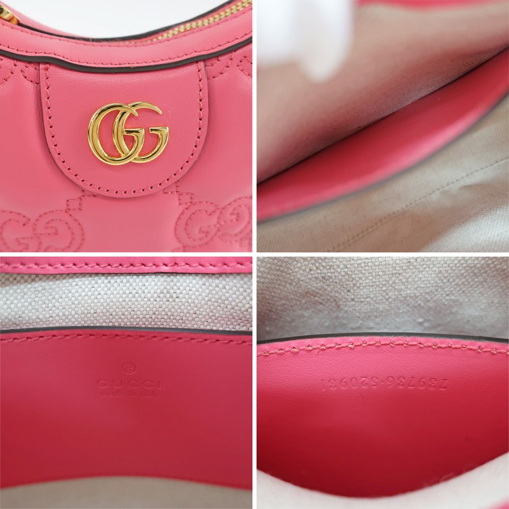 天白】【GUCCI】グッチ GGマトラッセ ミニショルダーバッグ 2WAY 