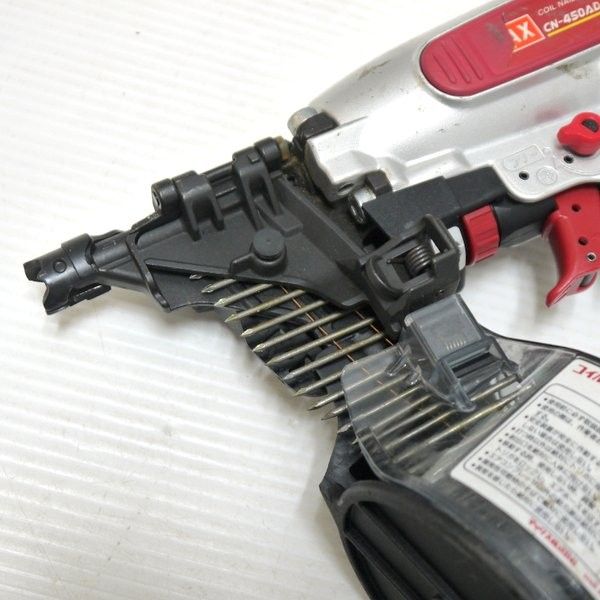 MAX マックス 50mm 釘打機 常圧コイルネイラ CN-450AD(FP) マックス CN-450AD(FP) 下地専用釘打機 （常圧）【送料無料】
