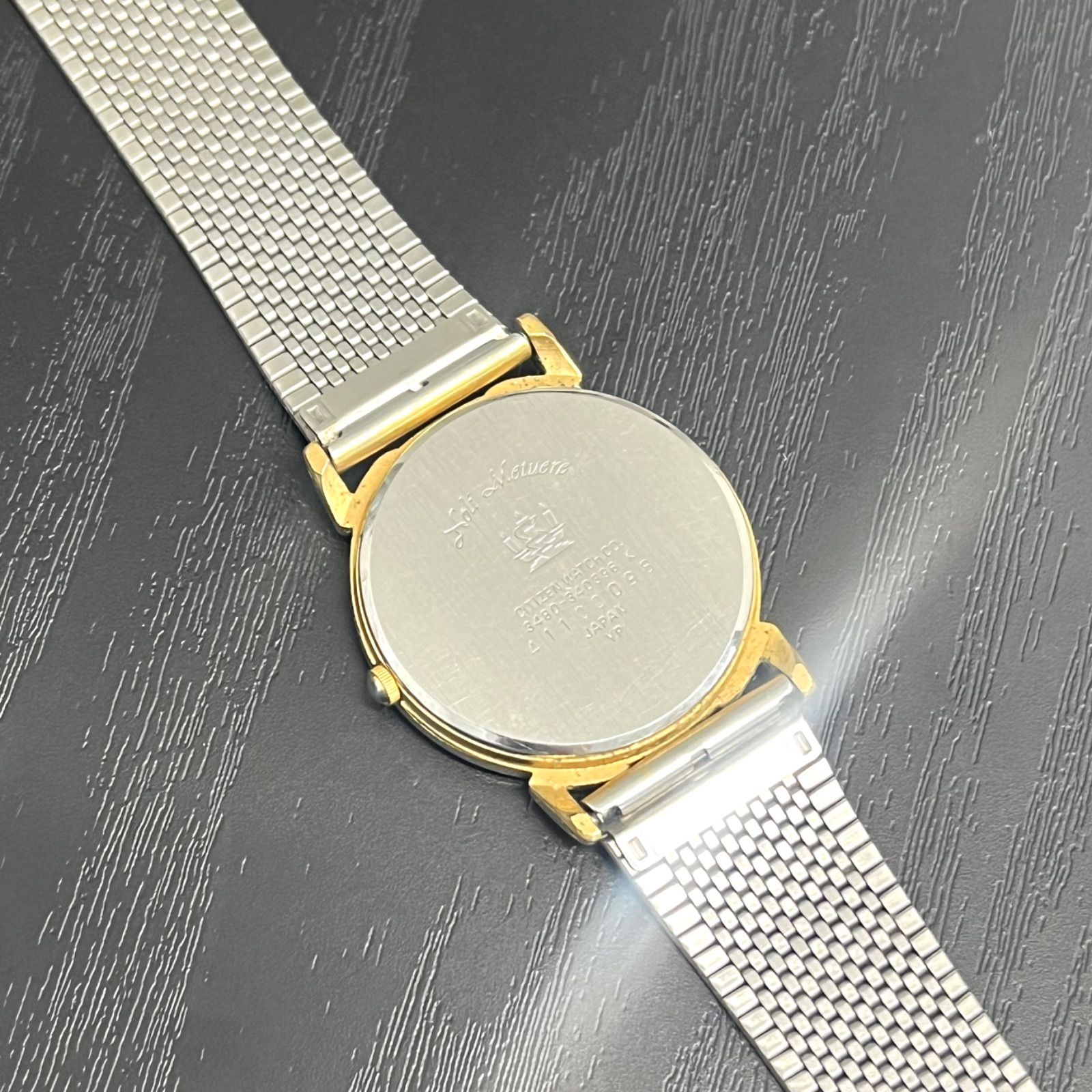 売り切り処分品】稼働品 CITIZEN シチズン 腕時計 ゴールド CLUB LAMER クラブラメール スモセコ クロノ 3480 メンズ  レディース - メルカリ