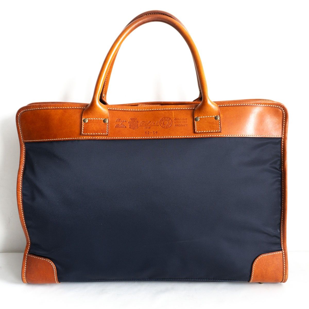 フェリージ ネイビー色バッグ フェリージ ビジネスバッグ ネイビー