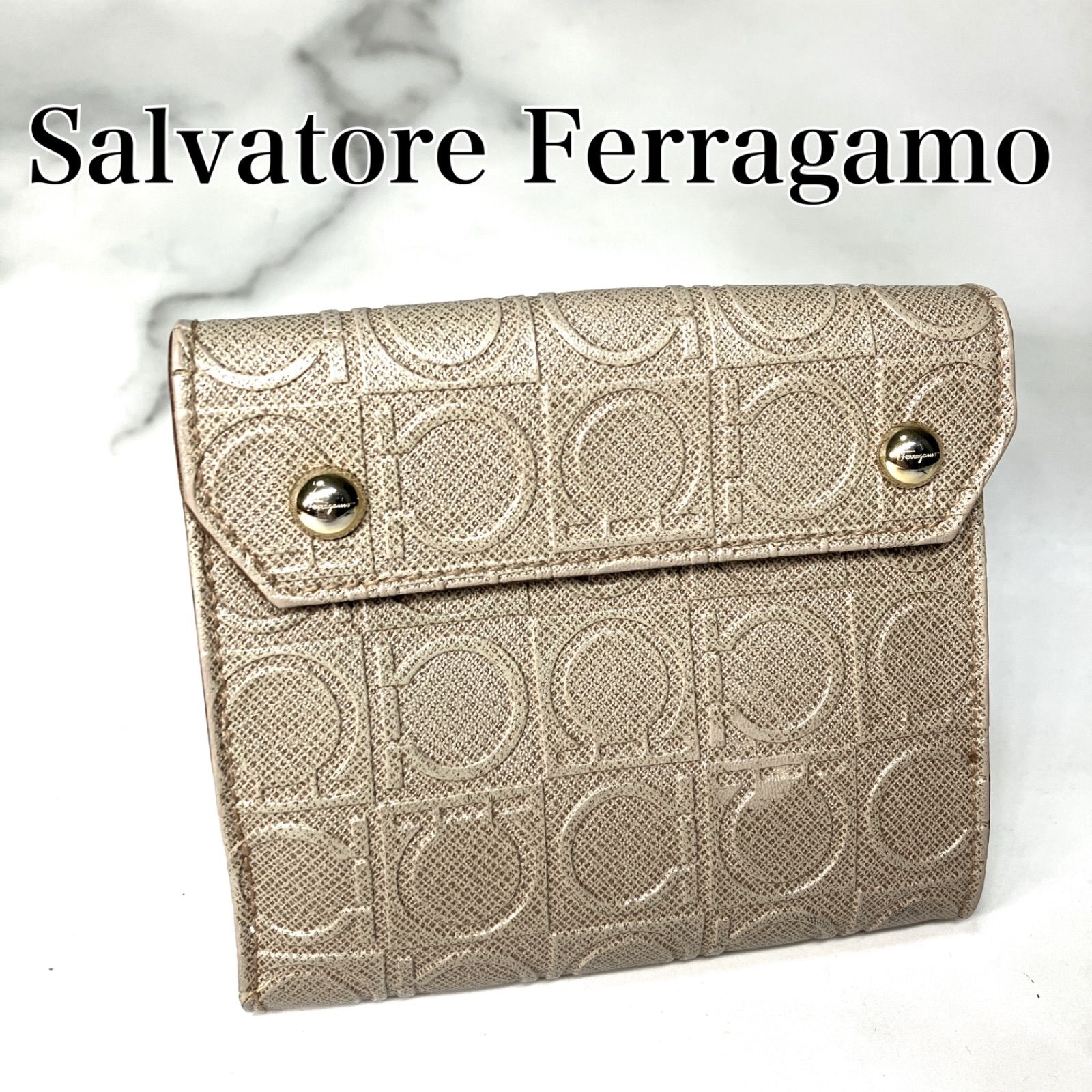 Salvatore Ferragamo サルヴァトーレフェラガモ 財布 二つ折り財布