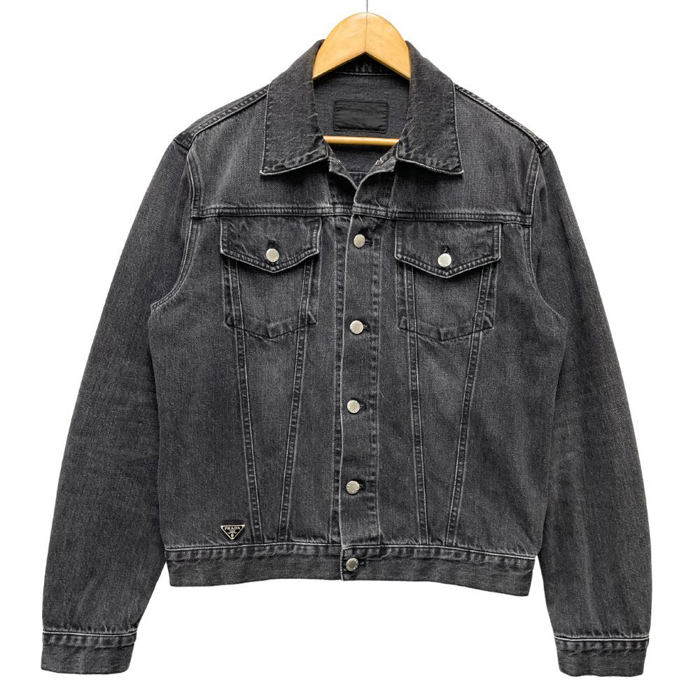 PRADA プラダ 品番 ACU1 2022 2657 加工 ブラック Gジャン デニム