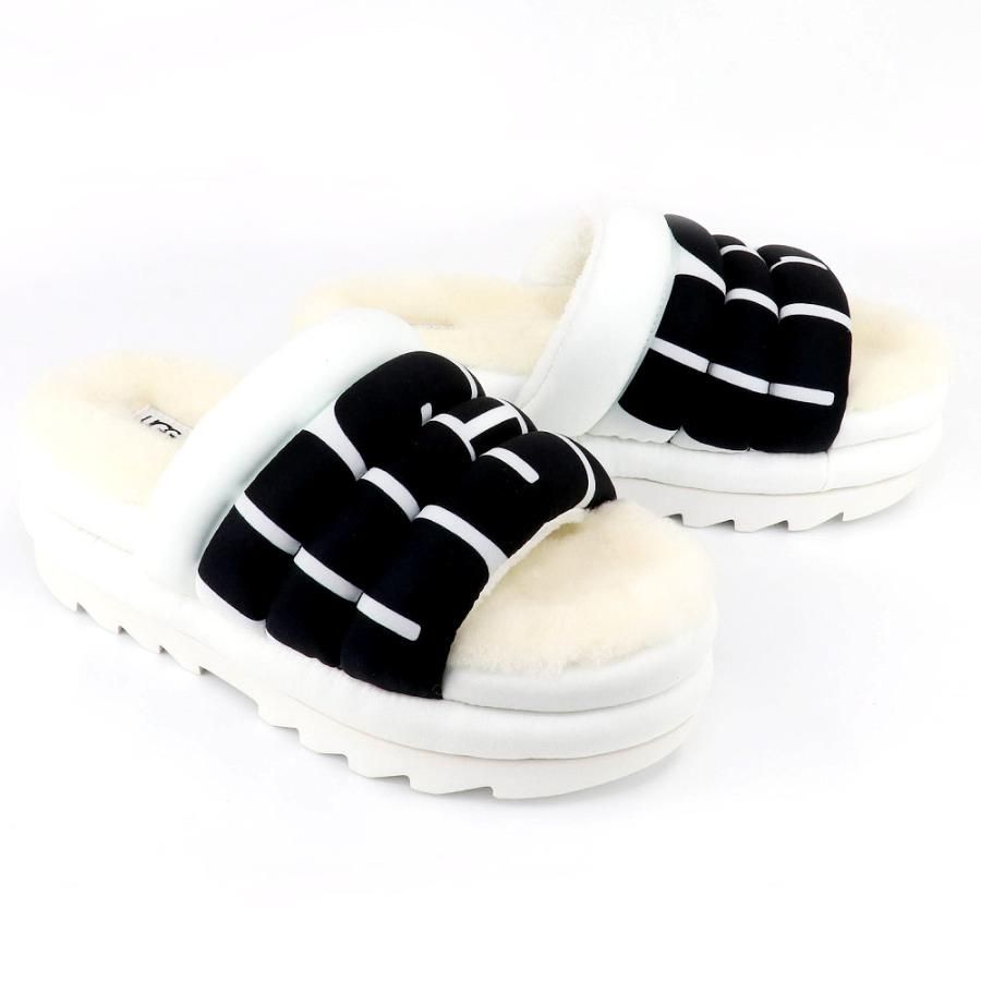アグ UGG シューズ サンダル MAXI SLIDE LOGO マキシ スライド