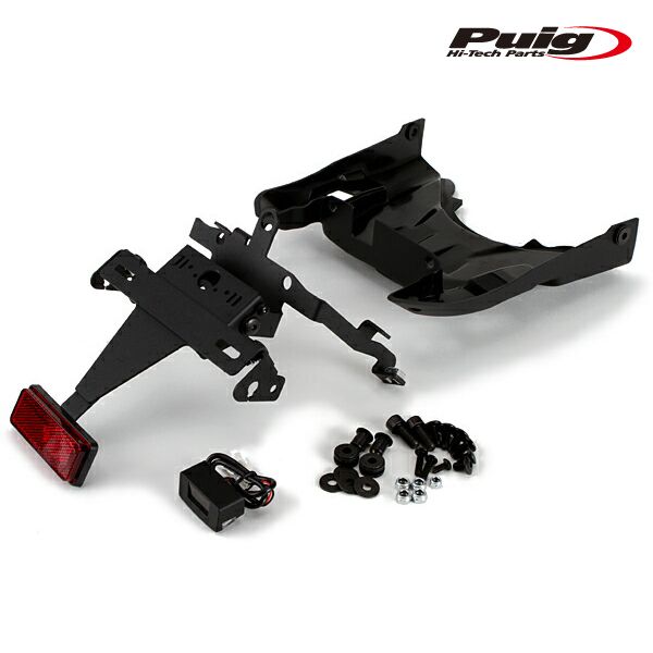 Puig 8541N LICENSE SUPPORTS BMW R1200R 15-18 R1200RS 15-18 R1250R 19-23 R1250RS 19-23 プーチ フェンダーレス