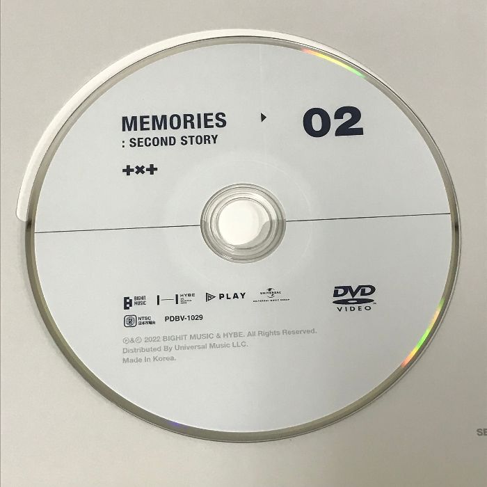 値下げ！ txt Memories 2020～2021 DVD UNBOXING TXT MEMORIES: SECOND STORY (DVD & DIGITAL CODE