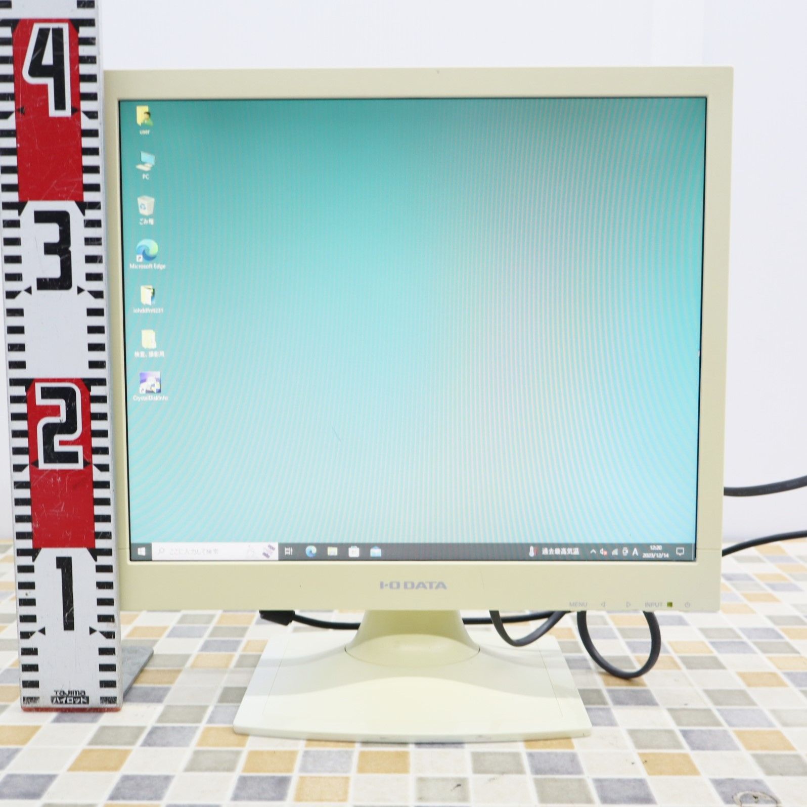 △ 17インチ｜液晶ディスプレイ ホワイト｜IODATA LCD-AD173SESW ｜PC