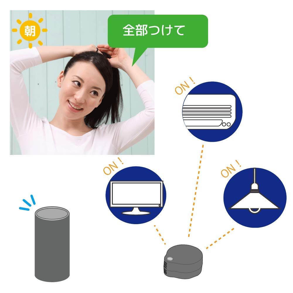 ラトックシステム スマート家電コントローラ スマホで家電コントロール ※IFTTT対応[Works with Alexa認定製品] RS-WFIREX3 ラトックシステム スマート家電コントローラ スマホで家電