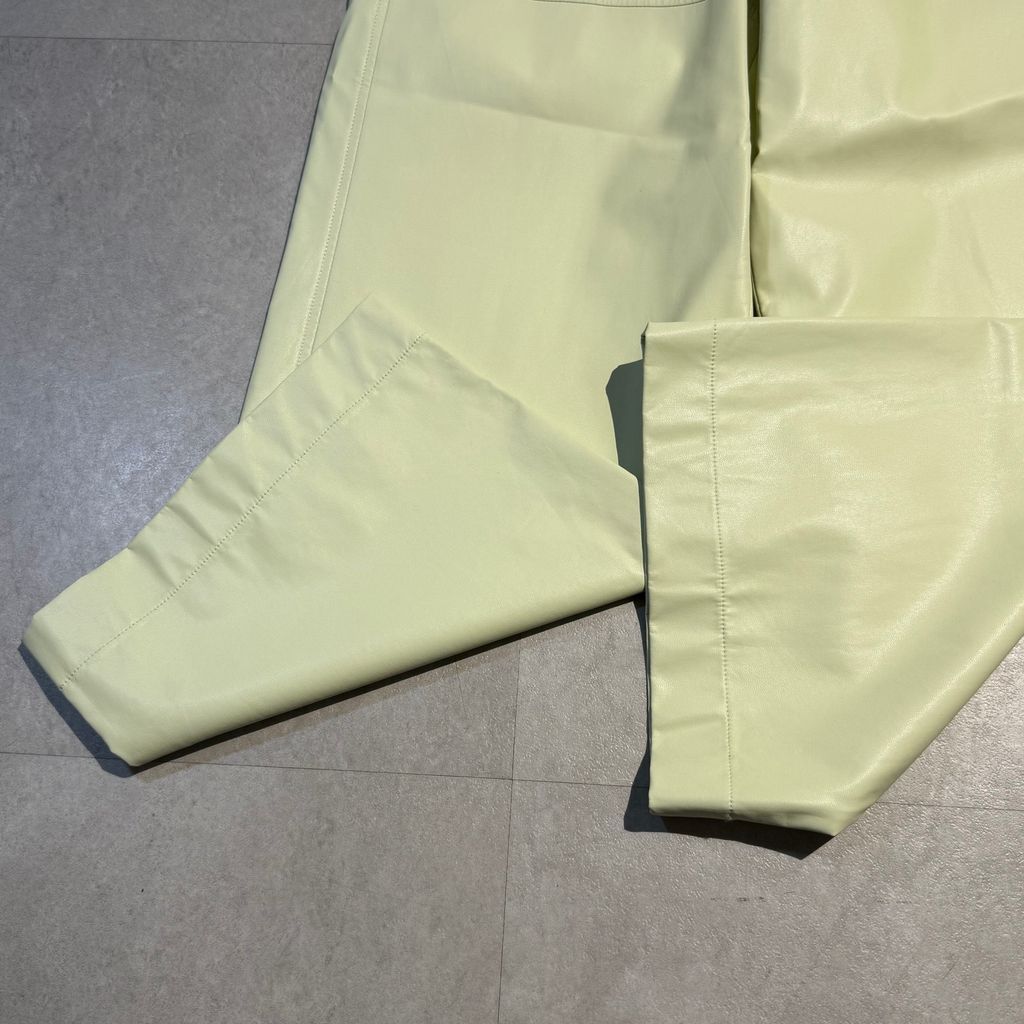 MAISON SPECIAL メゾンスペシャル Vegan Leather Easy Pants