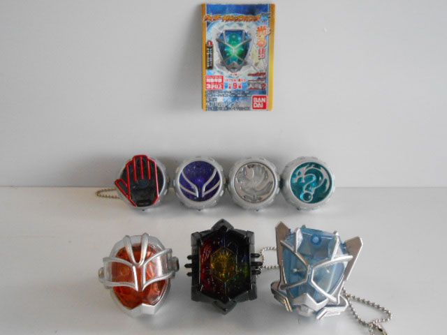 ♯Jee28KG仮面ライダーウィザードリングスイング4全7種