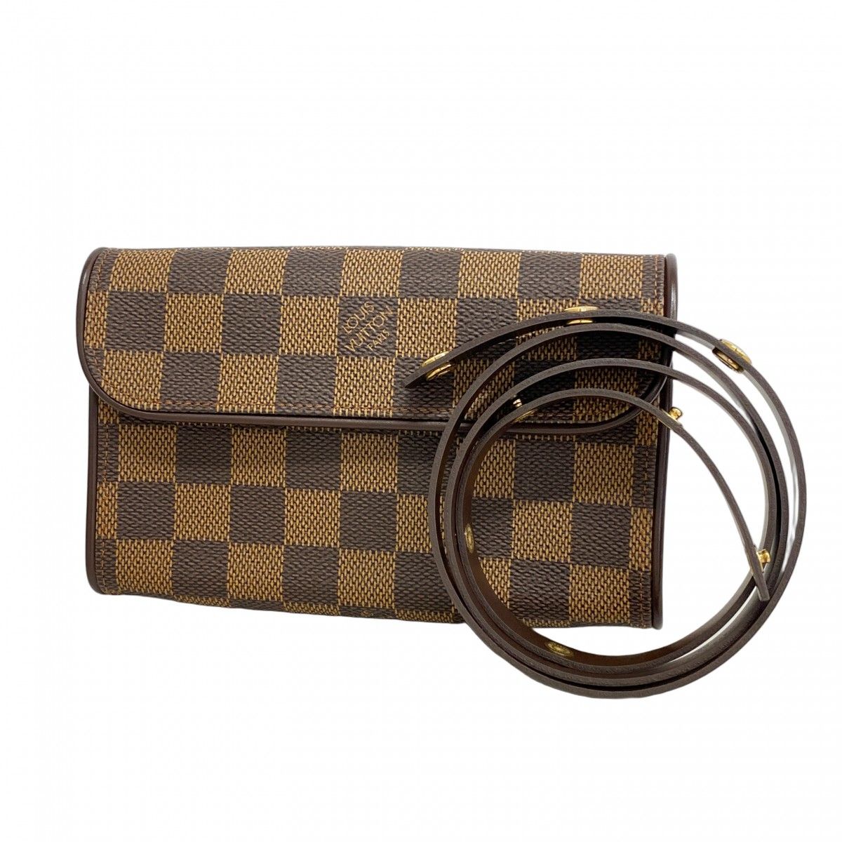 5he4788-h】ルイヴィトン ウエストバッグ ダミエ ポシェット