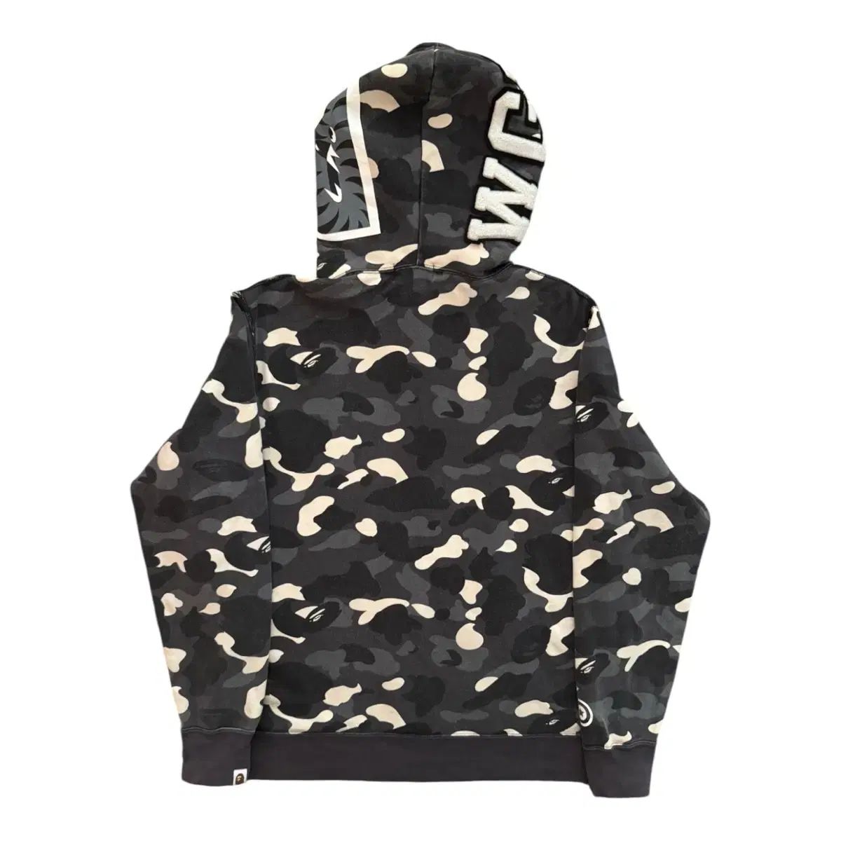 XL A BATHING APE(アベイシングエイプ) シティカモ シャークフーデッド  