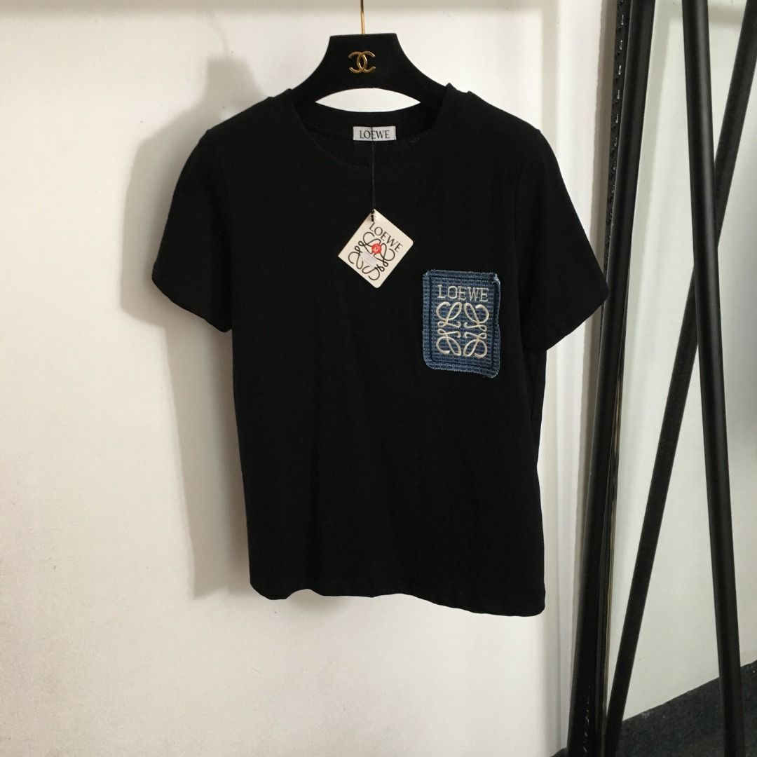 極美品  LOEWE ロエベ  半袖  Tシャツ 黒