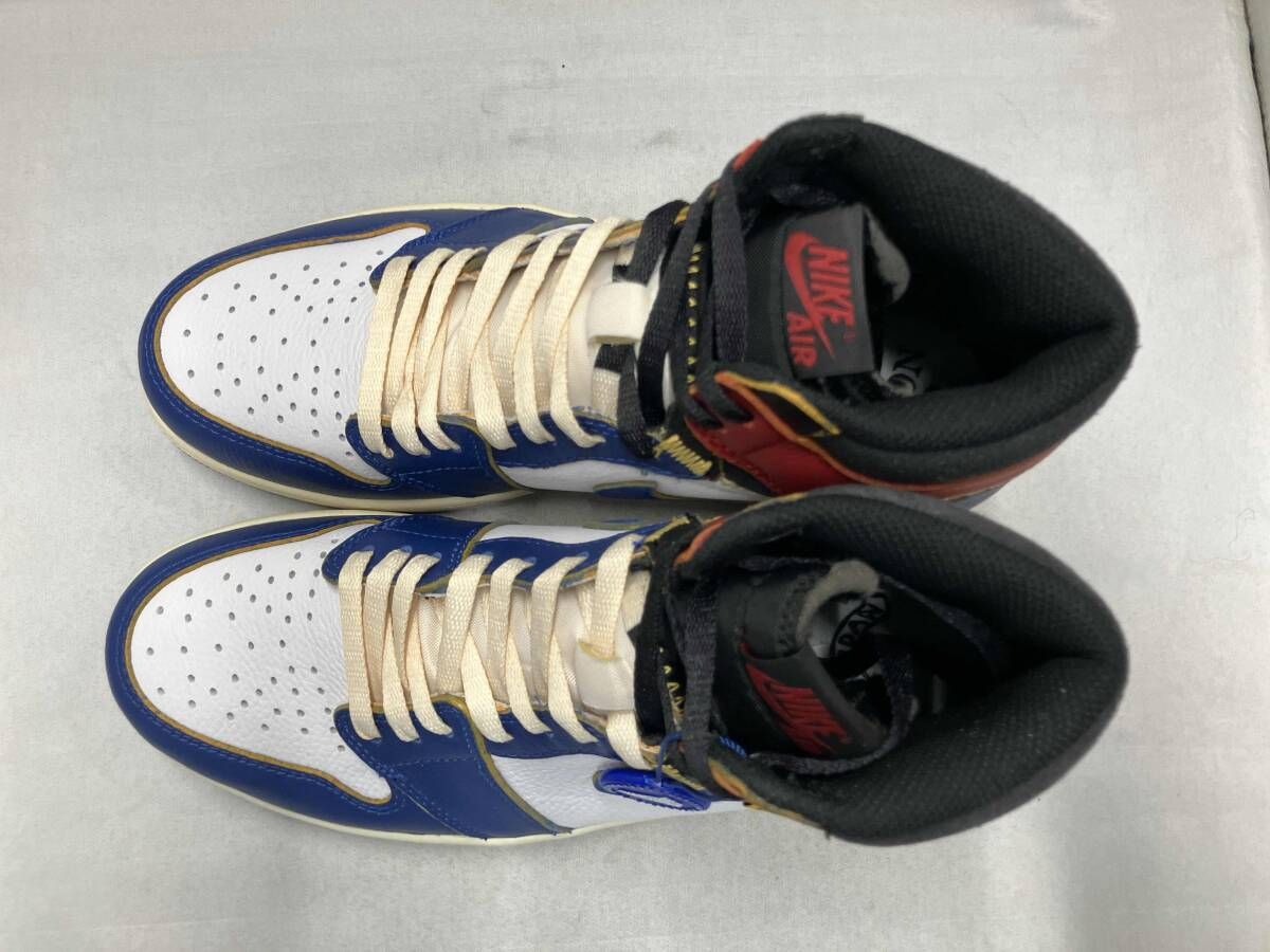 NIKE × UNION | ナイキ ユニオン BV1300-146 AIR JORDAN 1 RETRO HI NRG エアジョーダン レトロ ハイカット スニーカー 26cm