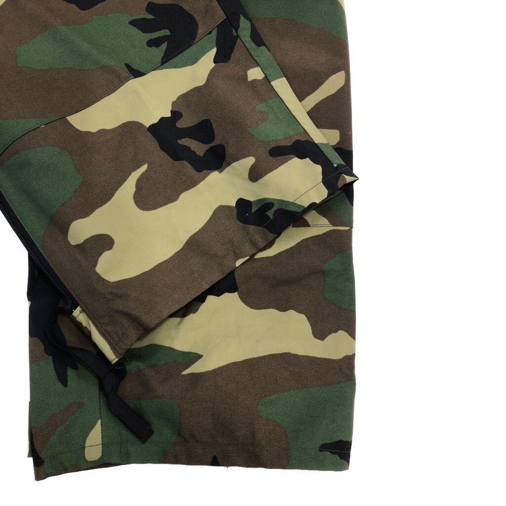 00年代 米軍実物 U.S.NAVY ECWCS GEN1 GORE-TEX パンツ ミリタリー ウッドランドカモ グリーン メンズ LARGE REGULAR 古着 V3935 WWW_WOWDIGSITE_COM