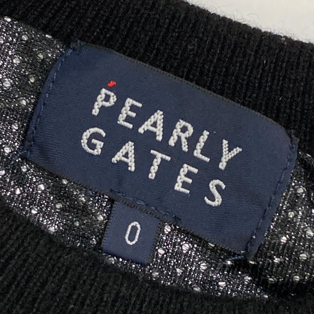 サイズ：0 PEARLY GATES パーリーゲイツ  裏地付 カシミヤ ニット セーター チェック柄 グリーン系 [240101463512] ゴルフウェア レディース ストスト サイズ：0 PEARLY GATES パーリーゲイツ 裏地付 カシミヤ ニット