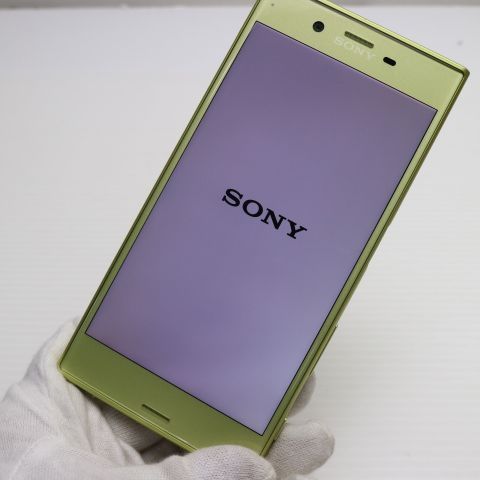 超美品 au SOV35 Xperia XZs シトラス 即日発送 スマホ SONY au