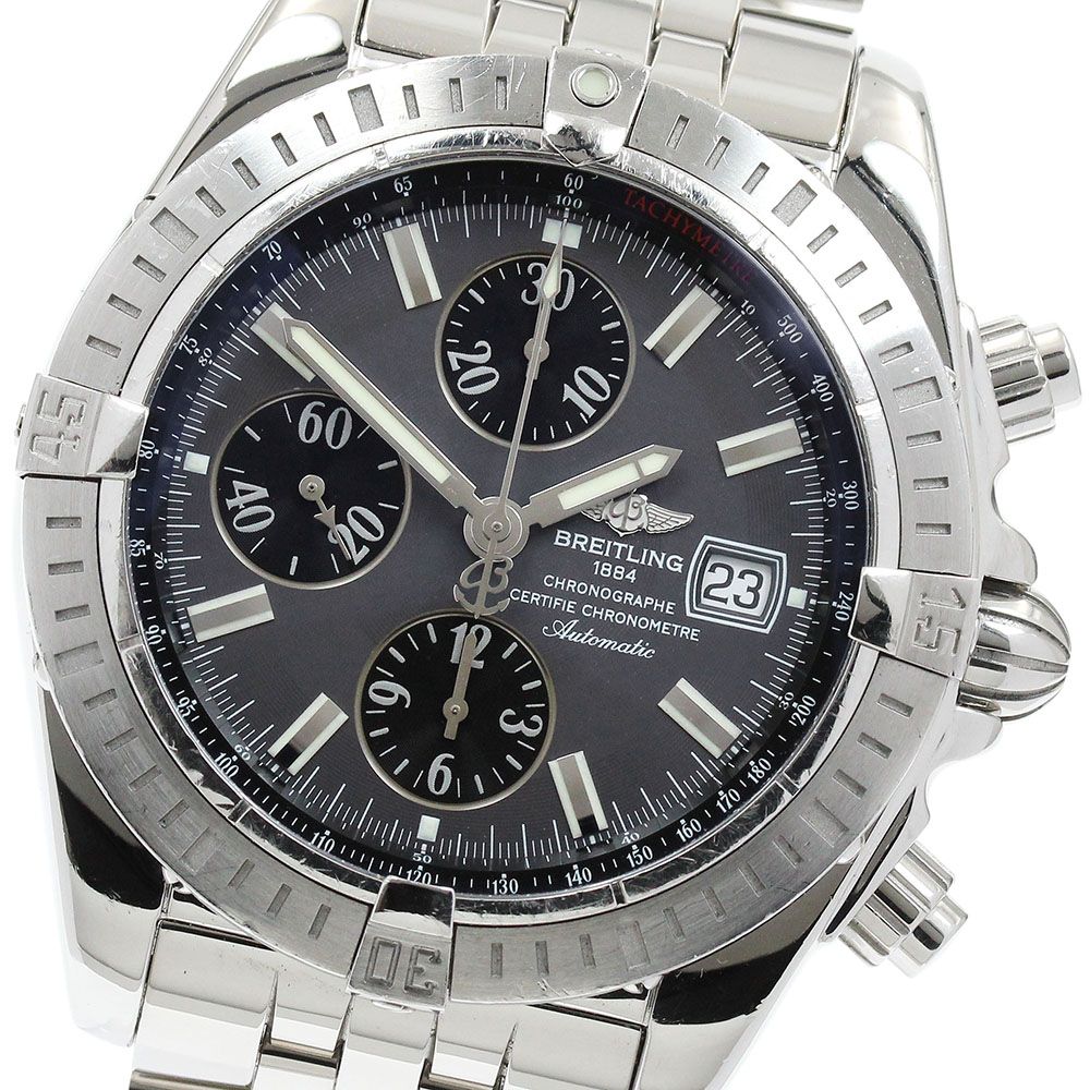 ブライトリング BREITLING A13356 クロノマット エボリューション デイト 自動巻き メンズ き_896096