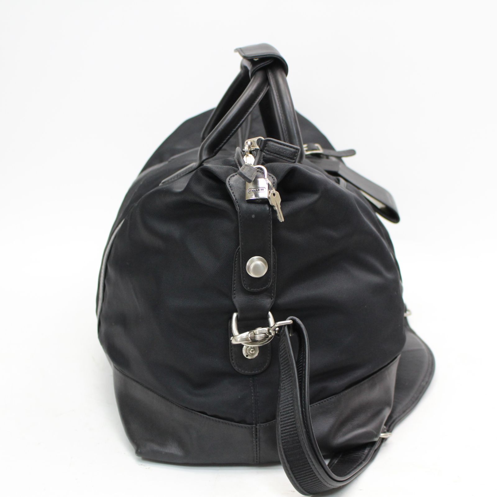 559)COACH コーチ 2WAYボストンバッグ R-5497 ブラック 黒 旅行鞄