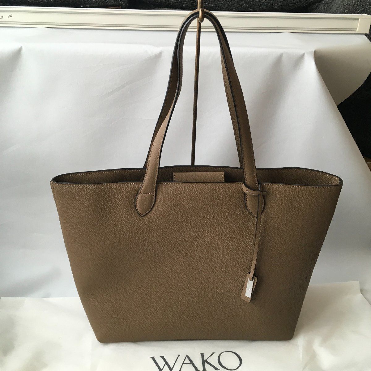 美品 WAKOワコー 銀座和光 ハンド バッグ トート バッグ 極美品 WAKO 