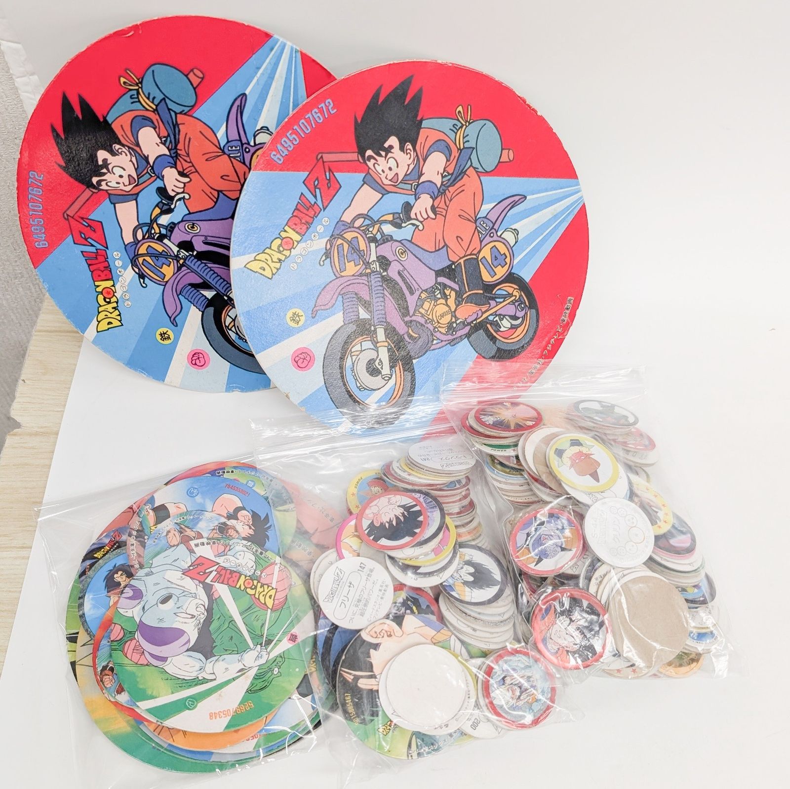 ドラゴンボール Z メンコ めんこ 大小 いろいろ 当時物 昭和