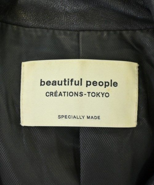 1000円以上送料無料。 beautiful people ライダース レディース 古着 送料無料 【人気おしゃれ】