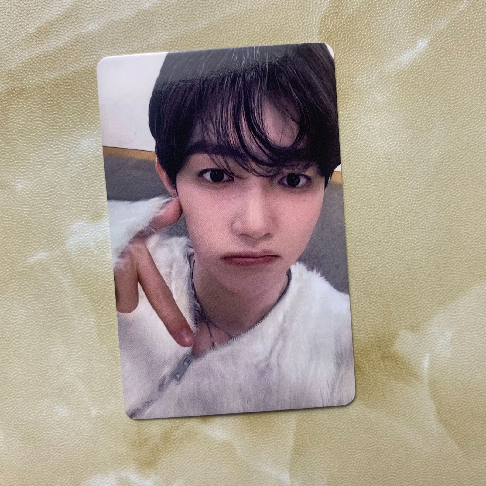 匿名配送 ZEROBASEONE PREZENT ZB1 ジャンハオ B賞 あっち向いてホイ 負け トレカ