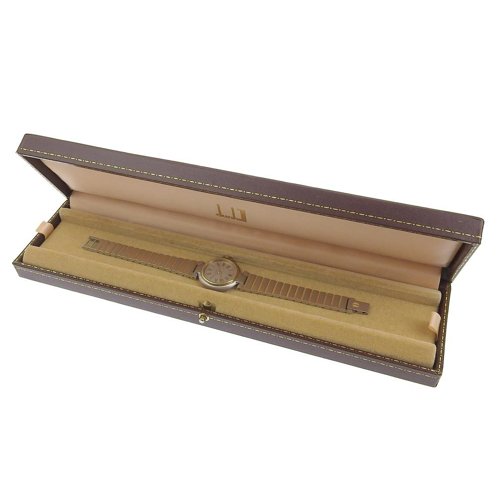 Dunhill】ダンヒル ステンレススチール シルバー/ゴールド クオーツ