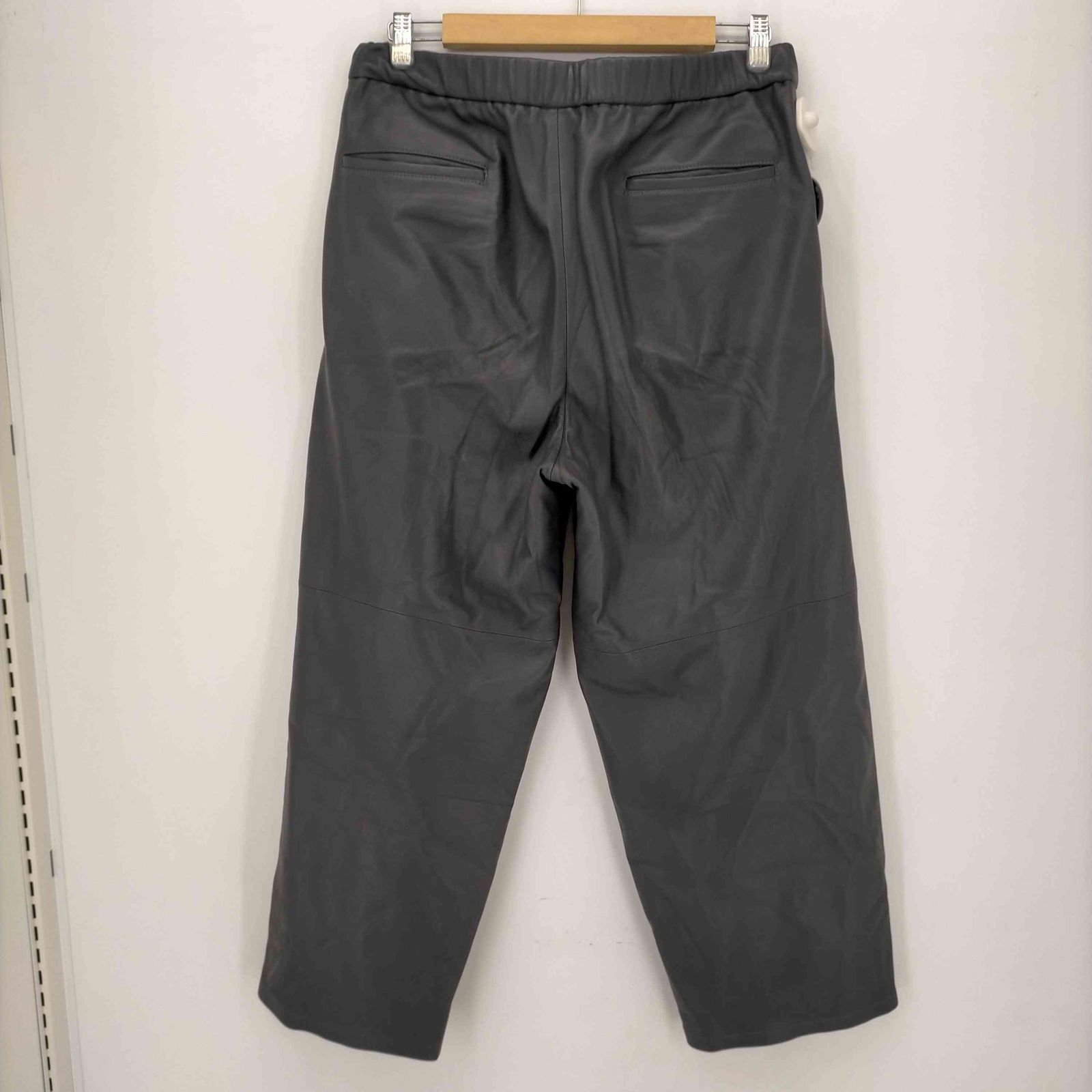 グラフペーパー Graphpaper 21AW SHEEP LEATHER EASY PANTS メンズ JPN：1