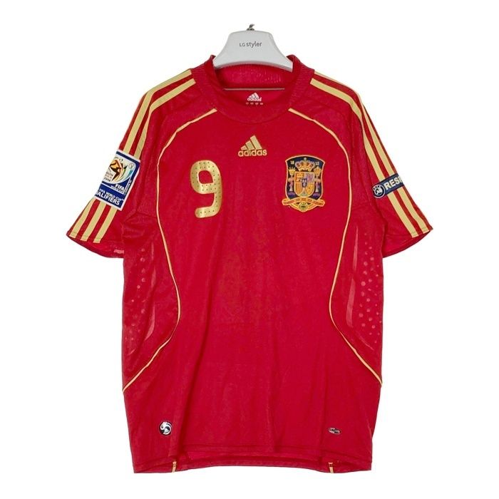 【未使用タグ付き/正規品】スペイン代表　トーレス　ユニフォーム ☆adidas アディダス スペイン代表 2010年 ワールドカップ