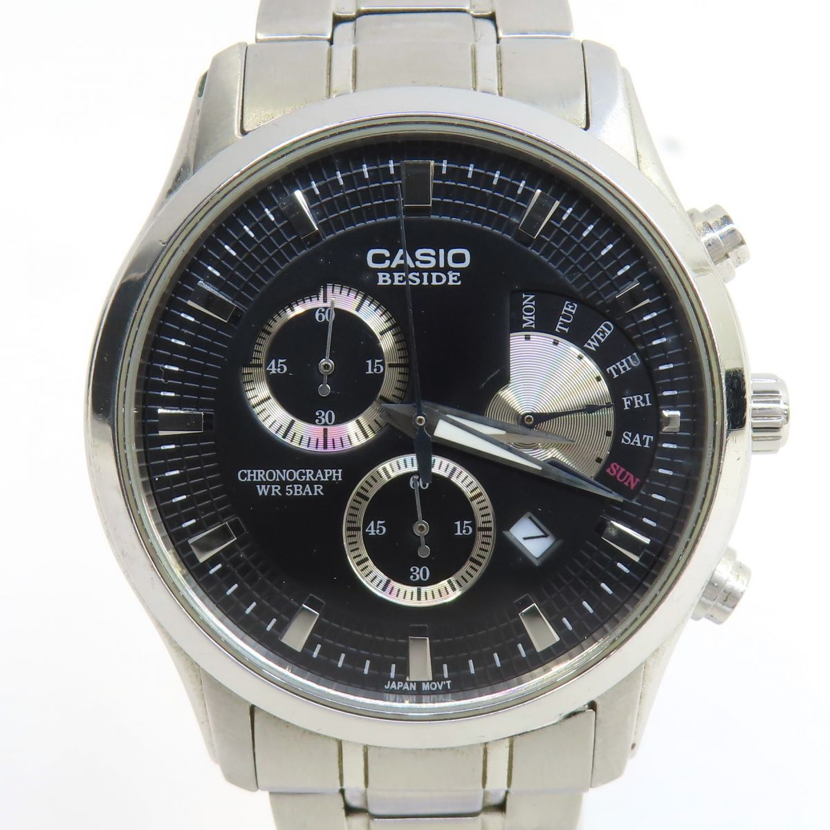 CASIO カシオ BEM-501 BESIDE クォーツ 腕時計 ※中古　