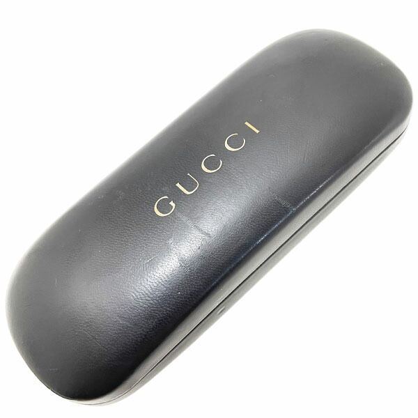 グッチ メガネ インターロッキングG 度付きレンズ ブラック 黒 クリアダークブラウン系 濃茶 こげ茶 クリアレンズ GG 9606J GUCCI ダブルG 度入り めがね 眼鏡 アイウェア ハーフリム KANDAIZUMI_COM