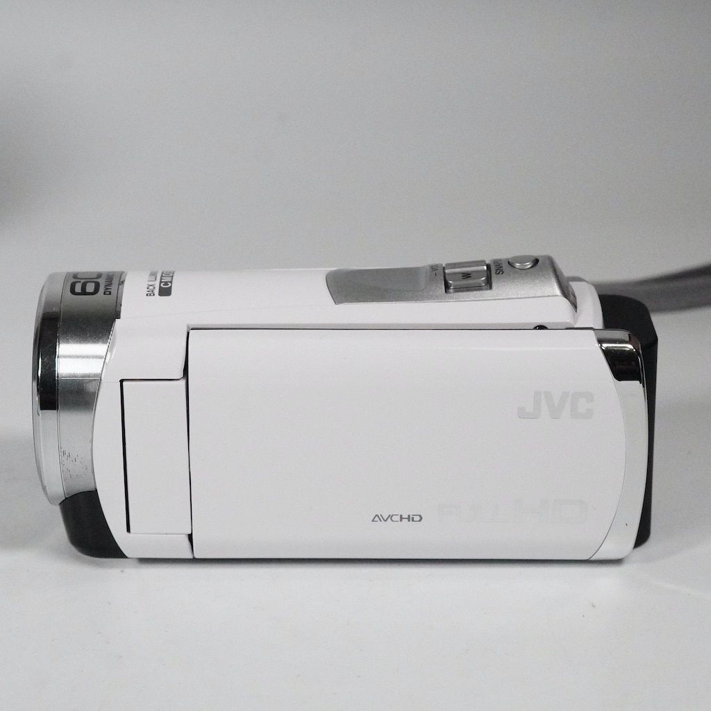 JVC Victor Everio GZ-E750-W ホワイト 動作OK 1週間保証 /1569 - メルカリ