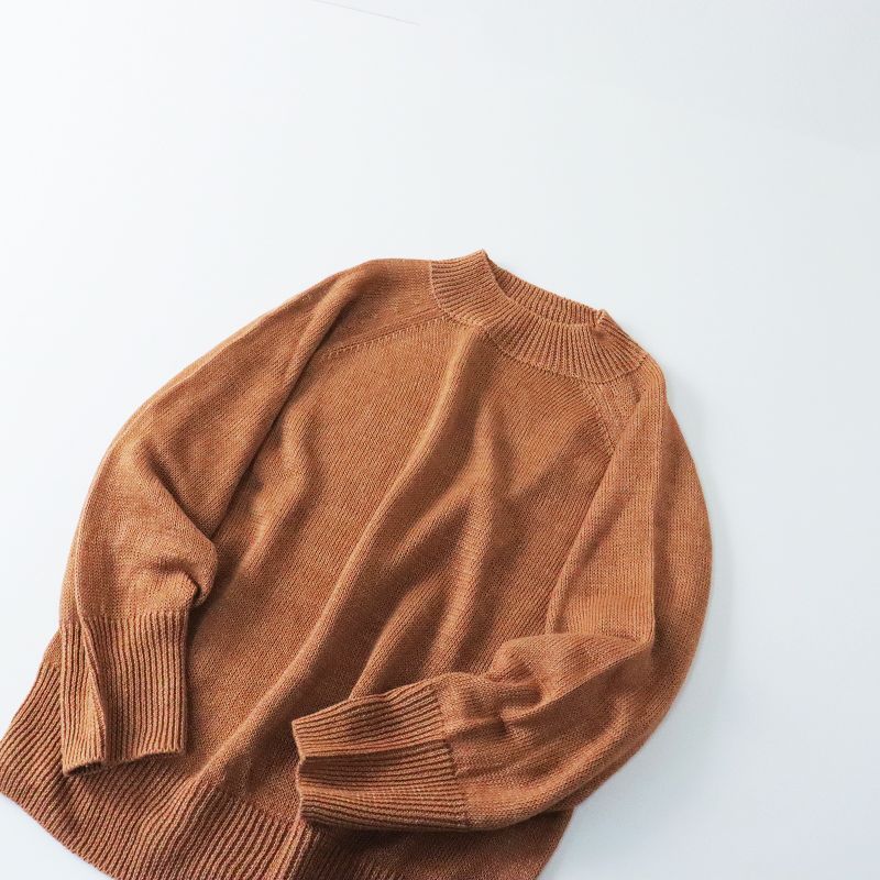 MARGARET HOWELL - 美品 2020SS マーガレットハウエル MARGARET HOWELL FADED LINEN ニット 2/リネン セーター プルオーバー【2400013562836】 MARGARET HOWELL - 美品 2020SS マーガレットハウエル MARGARET