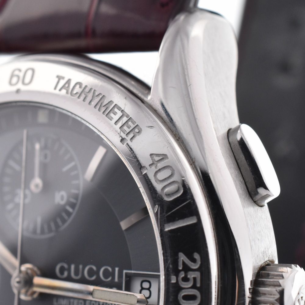 （希少品）GUCCI 503 世界限定1000本　自動巻腕時計 楽天市場】グッチ GUCCI Ref.503 クロノ リミテッドエディション