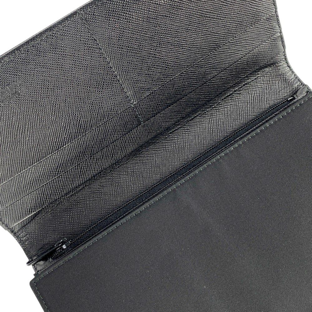 ◇SALE◇ □美品□ プラダ 長財布 テスート ナイロン サフィアーノ  