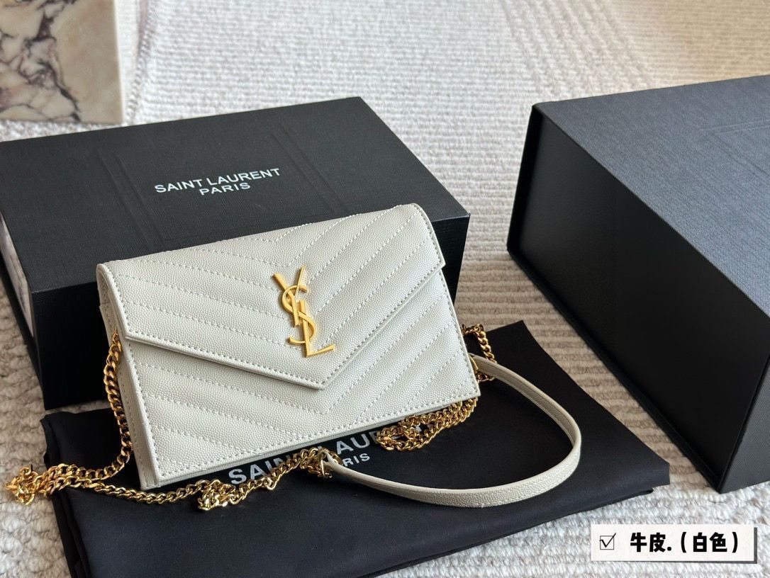 今日 YSL WOC Envelope Bag イエスエルエス ウオック エンベロープ バッグ| 在庫