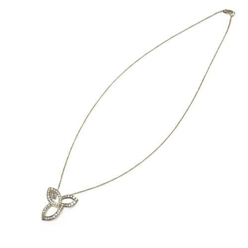 HARRY　WINSTON　ハリーウィンストン　リリークラスター　ネックレス　PEDYMQRFLC　750YG　ダイヤモンド　計約0.68ct　ブランドジュエリー　アクセサリー　ペンダント　Au750　K18YG　イエローゴールド　18金【68097】