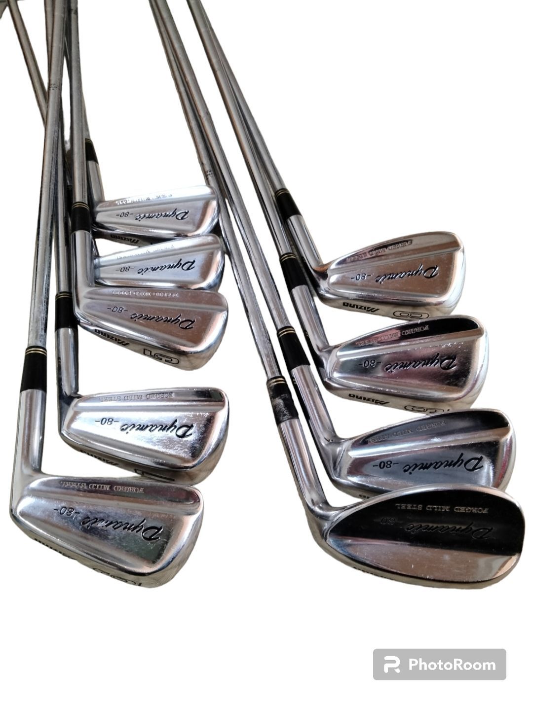 MIZUNO ミズノ Dynamic80 Forget mild steel アイアンセット 9本