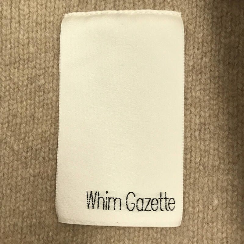 Whim Gazette / ウィムガゼット | 2021AW | 縮絨 起毛 加工 ウール