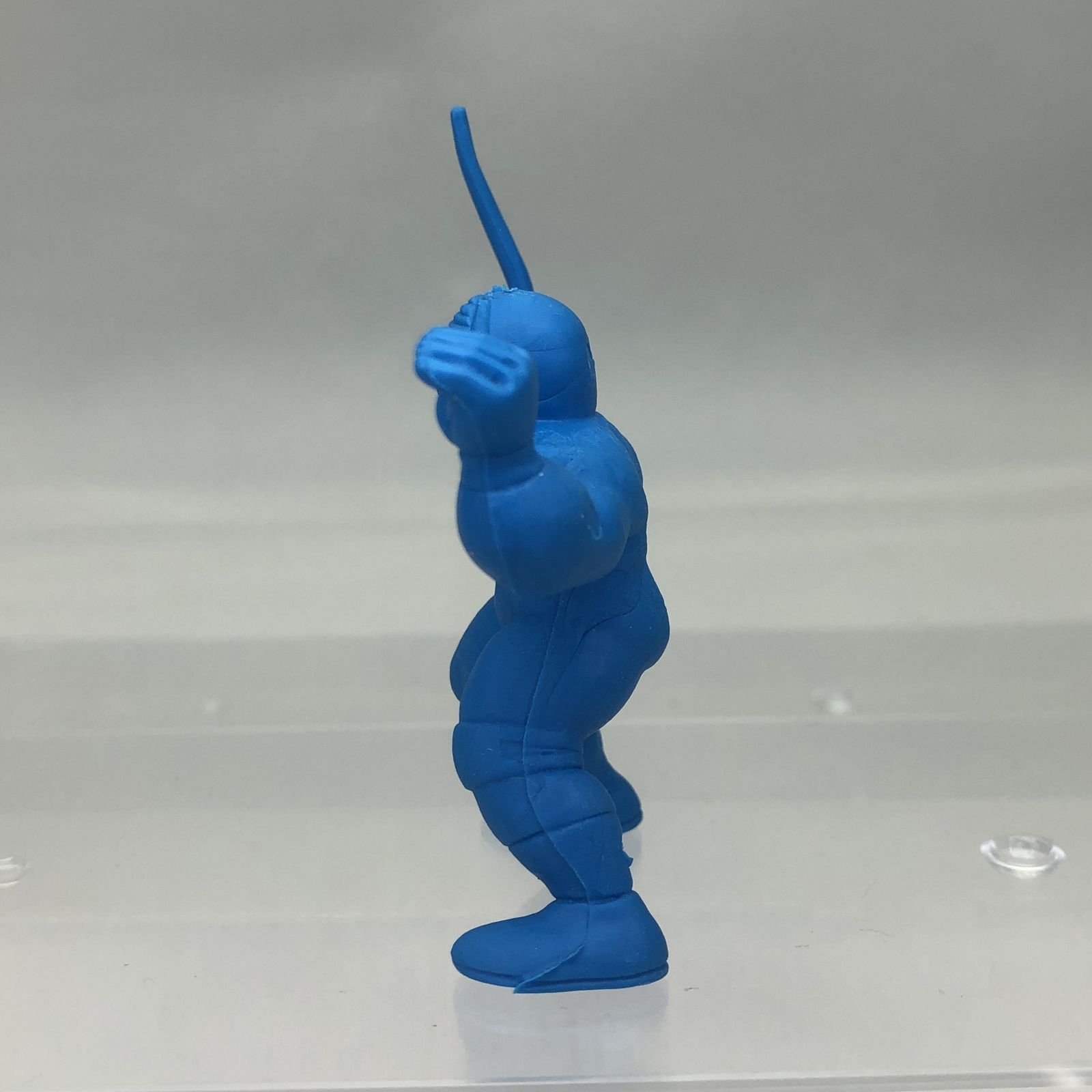 消しゴム】キン消し 幻の読者応募超人(無版権) ザ・フェンシング(青色