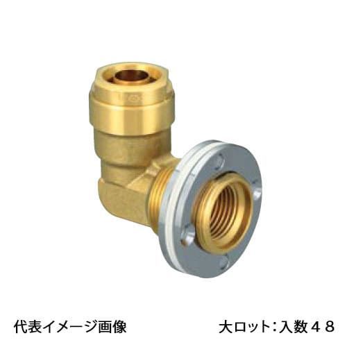 オンダ製作所 ダブルロックジョイント WL2型 エルボテーパめねじ 黄銅 R3/4×13A 大ロット 入数:40