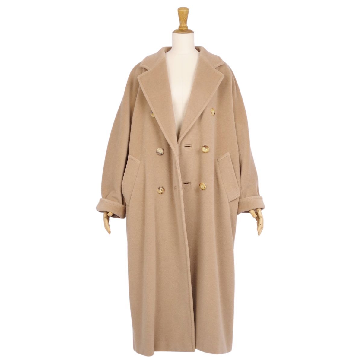 極美品 マックスマーラ Max Mara コート 白タグ アイコンコート