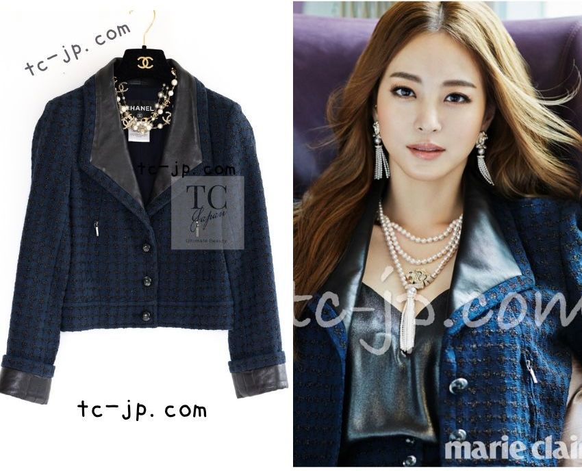 CHANEL シャネル レザー襟 ツイード ジャケット 楽天市場】シャネル CHANEL Size:36 96A ココマーク スポーツ