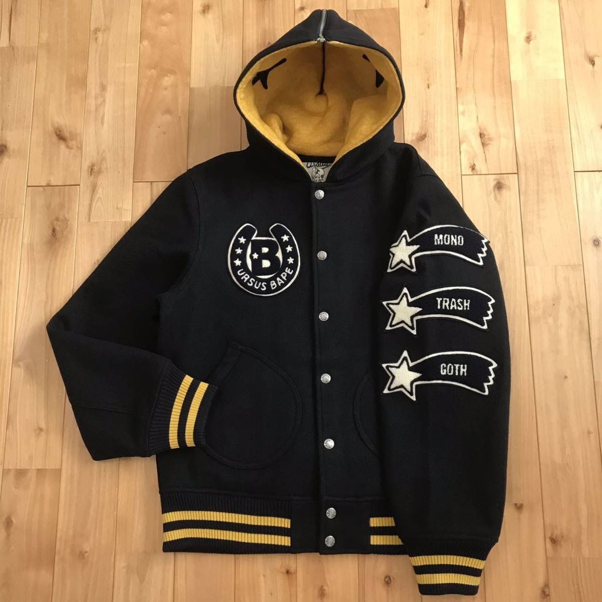 URSUS Bape メルトンジャケット ブルー 