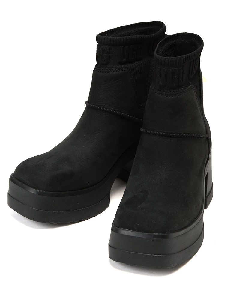 TR★プロフィールご確認ください★ ⭐️お値下げ・新品⭐️ＵＧＧ　モカシン UGG (アグ) ロゴ ニットゴア ショートブーツ Moxy Chelsea