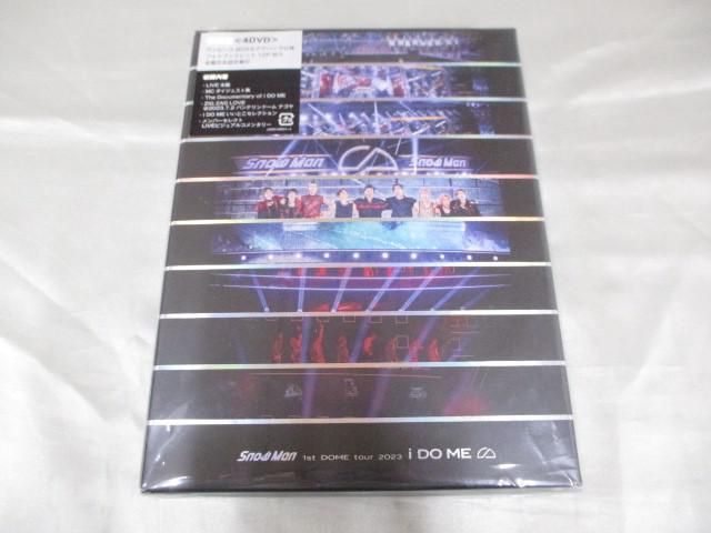 【中古品 】 Snow Man DVD 1ST DOME tour 2023 i DO ME 初回盤