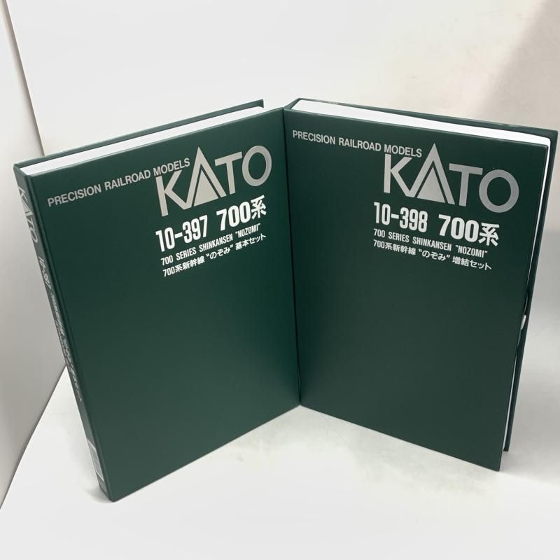 KATO 10-397 10-398 700系新幹線 のぞみ 16両セット 中古】KATO 10-397/398 700系新幹線「のぞみ」16両ｾｯﾄ ※ﾊﾟｰﾂ欠品[10