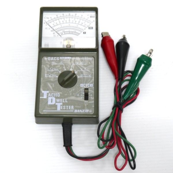 BANZAI DACS タコ ドエル テスター 001-1A TACHO DWELL TESTER BANZAI DACS タコ ドエル テスター 001-1A TACHO DWELL TESTER
