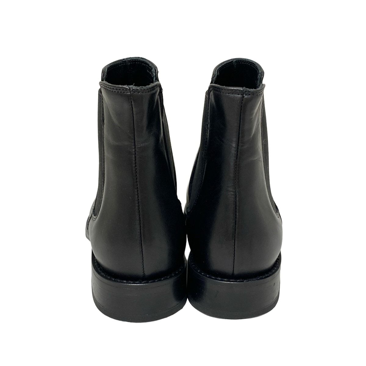 黒 サイドゴア|アウトソール張替済