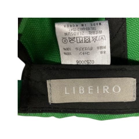 リベイロ LIBEIRO 帽子 キャップ 高橋 一輝 ブランドロゴ 刺繍